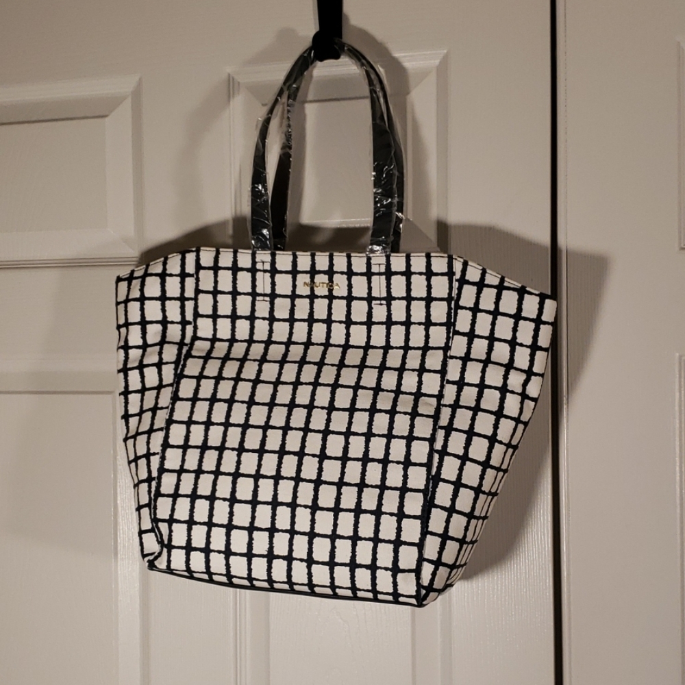 Nautica canvas tote